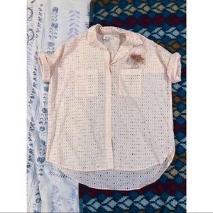Madewell Eyelet Courier Shirt